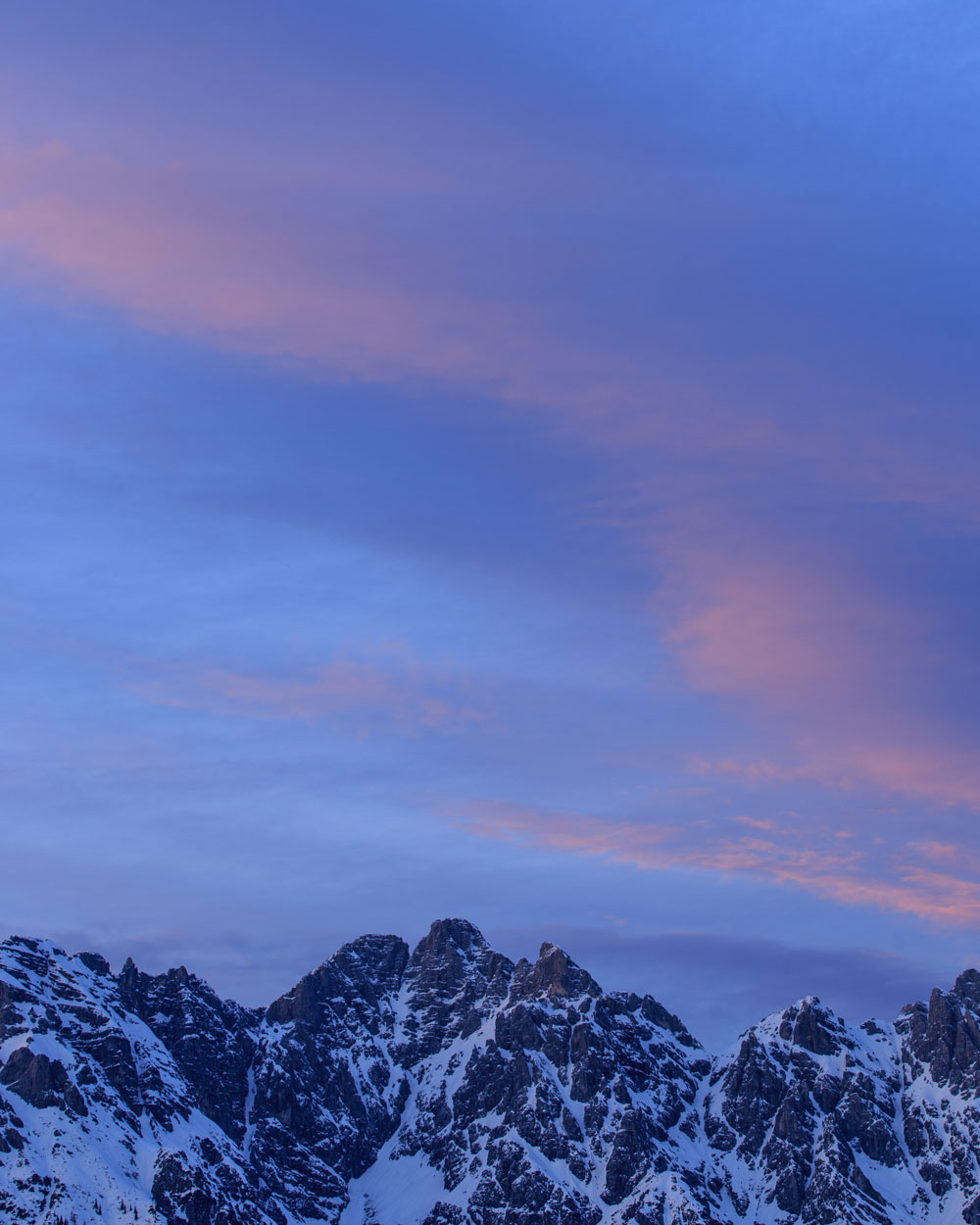 Berge, Sonnenuntergang, Tirol