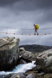 Hängebrücke Norwegen