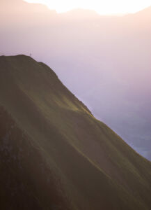 Zillertal Edelhütte Sonnenuntergang