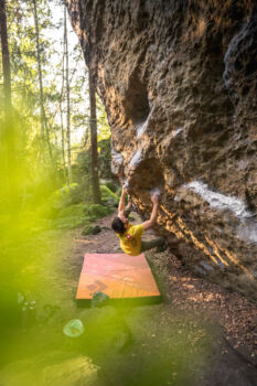 Bouldern im Bahratal