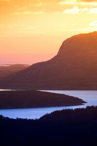Sonnenuntergang Norwegen